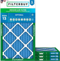 Filterbuy 14x36x1 Air Filter MERV 13 Optimal Smoke & Allergy Defense, by Filterbuy