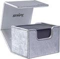 Magic Card Deck Box for MTG Single Deck Card Box fits 100+ TCG Sleeved Cards by Sanseking