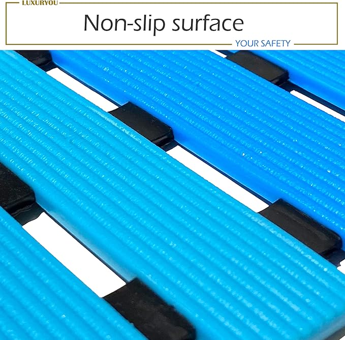 Non Slip Bathtub Mat | Double-Layered Shower Floor Mat - Image 3