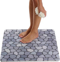 Enkosi Loofah Shower Mat Non Slip – Square Anti Slip Bath Mat by ENKOSI