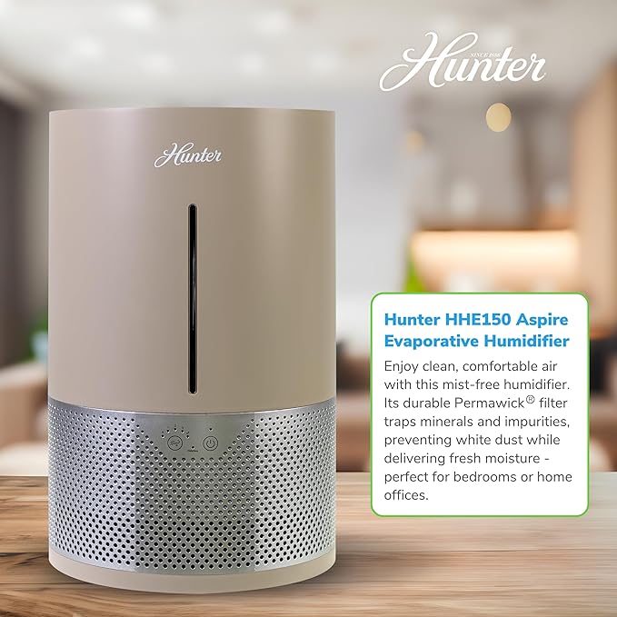 HHE150 Hunter Aspire 4.8L Evaporative Humidifier - Image 8