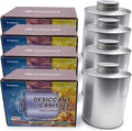 900 Gram 4 Pack Dehumidifiers for Home, Rechargeable Gun Safe Dehumidifier by Wisesorb
