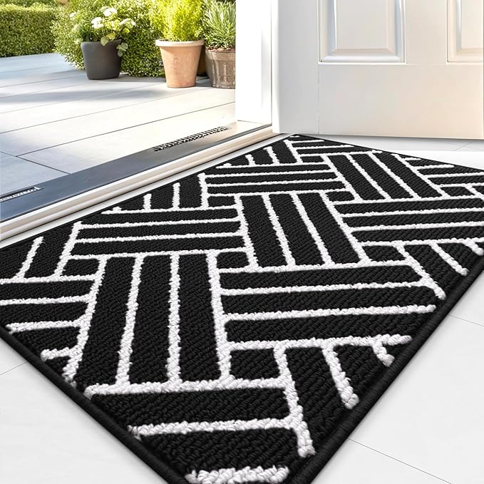 OLANLY Indoor Door Mat, 32x20 Inch, Dirt Resistant and Absorbent, Non-Slip by OLANLY
