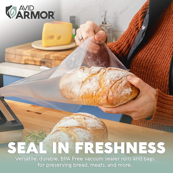 Avid Armor Vacuum Sealer Bags & Rolls – Heavy Duty, Pre-Cut & Custom-Sized - Image 4