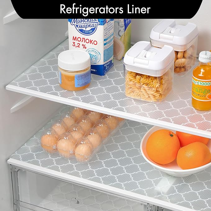 Cooyes Shelf and Drawer Liners for Kitchen Cabinets, Non Adhesive Cabinet Liner - Image 8