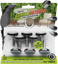 Slipstick Gorilla Outdoor Adjustable Furniture Levelers Weatherproof Screw in by Slipstick