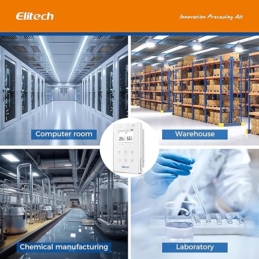 Elitech WiFi Temperature and Humidity Data Logger, 2.4GHz/5GHz Real-time Monitor - Image 7