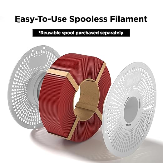 Inland V2 Reusable Filament Spool, 3D Printing Replacement Spool - Image 2