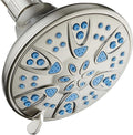 AquaDance Antimicrobial – Anti-Clog High-Pressure 6-Setting Head by AquaDance