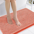 Smiry Luxury Chenille Bathroom Rugs 36x24, Extra Soft and Absorbent Shaggy Bath by Smiry