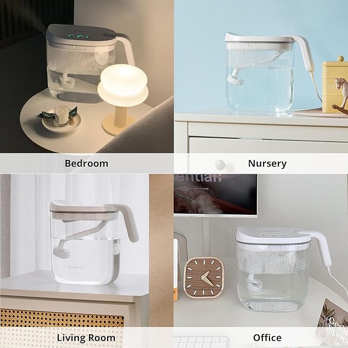 Carepod Mini 21P Ultrasonic Cool Mist Humidifier Whisper-Quiet Filter-Free Easy - Image 6