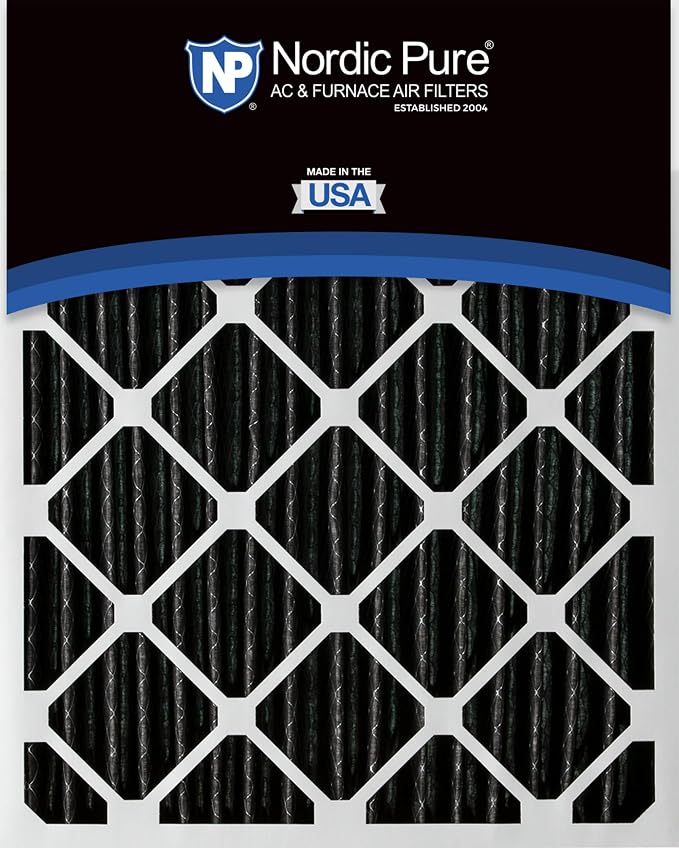 Nordic Pure 25x25x2 Furnace Air Filters MERV 8 Pleated Plus Carbon 3 Pack - Image 5