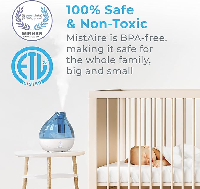 Pure Enrichment MistAire Ultrasonic Cool Mist Humidifier - Image 4