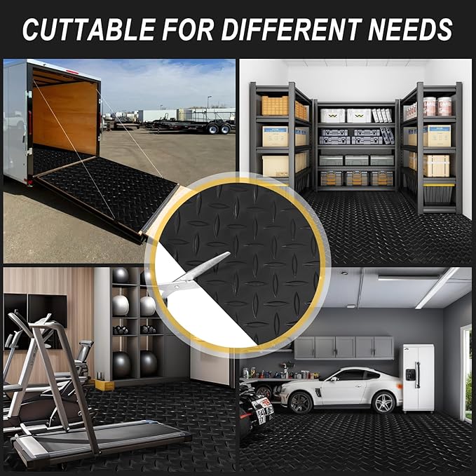 10x20 FT Garage Floor Mat, 2.8mm Thickened Flooring Roll - Image 9