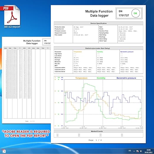USB Temperature Humidity Data Logger Recorder - Image 7