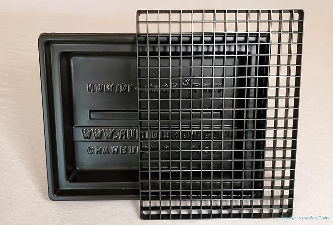 HT-101 Humidity Tray Black 10.5" x 13.5" x 2.25" - Image 3
