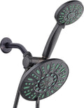 AquaDance Antimicrobial/Anti-Clog High-Pressure 30-setting Rainfall Shower Combo by AquaDance