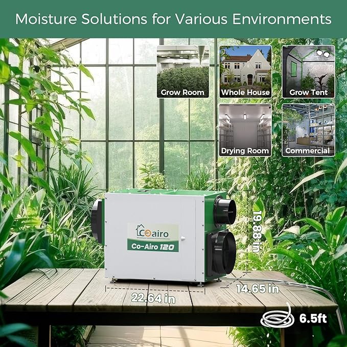 Whole House Dehumidifier 208 Pint, Crawl Space Dehumidifier - Image 5