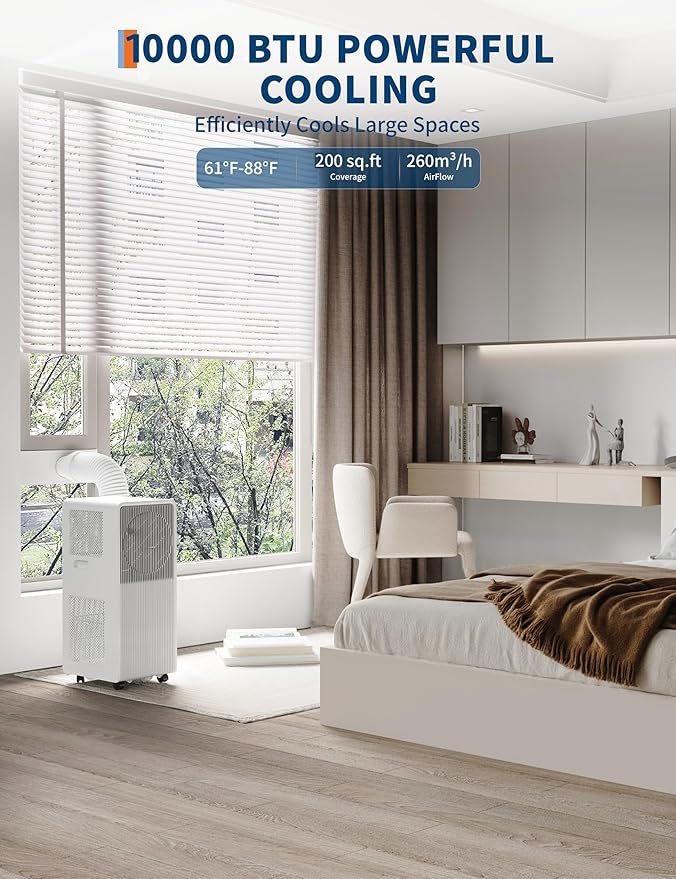 10, 000 BTU Portable Air Conditioner - Image 2