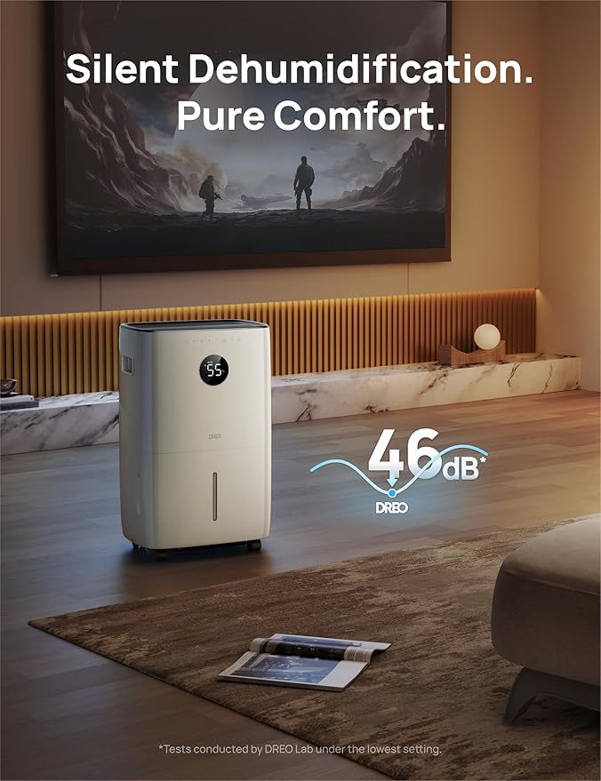 DREO 110-Pint Smart Dehumidifier - Image 8