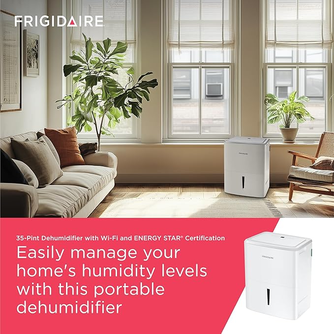 Frigidaire 35-Pint Portable Dehumidifier - Image 2