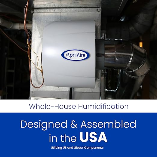 AprilAire 500M Whole-House Humidifier, Manual Compact Furnace Humidifier - Image 4