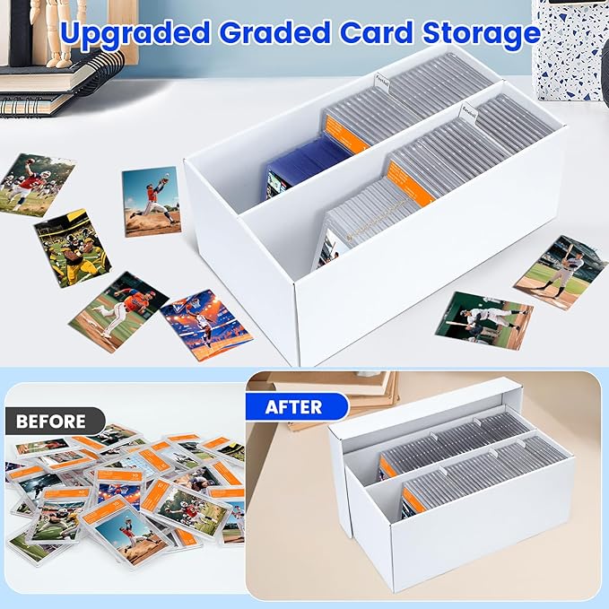 Pulchra 4 Pack Trading Graded Card Storage Box - Image 4