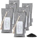 CLEVAST 6 Pack Charcoal Air Purifying Bags, Activated Bamboo Natural Fresh Odor by CLEVAST