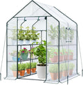 Ohuhu Greenhouse for Outdoors: 3 Tiers 12 Shelves Walk-in Indoor Green House by Ohuhu
