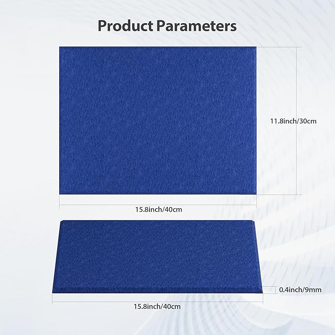 12 Pack Acoustic Panels Self Adhesive Sound Proof Foam, High Density Sound - Image 6