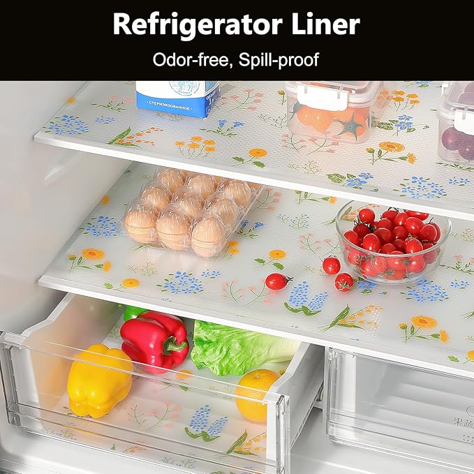 INNOLITES Shelf Liners for Kitchen Cabinets Non-Adhesive Drawer Liner - Image 4