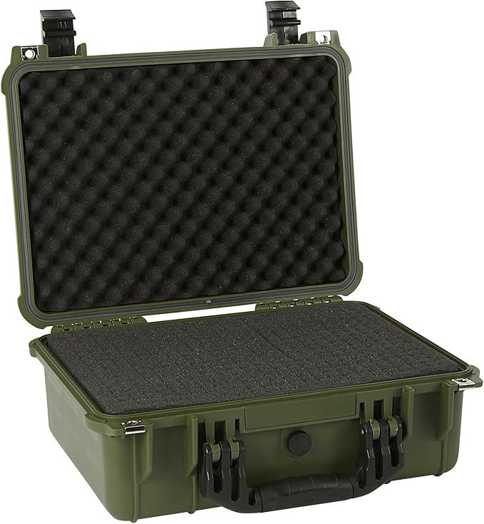 Strongway 16In. Plastic Waterproof Storage Case, Model# Mj-5018_Grn - Image 2