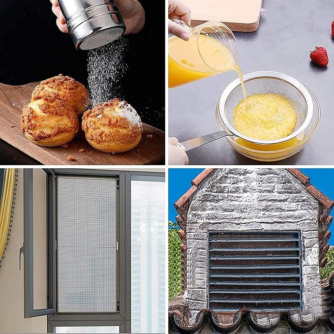 Stainless Steel Woven Wire Mesh 304 Stainless Steel Mesh Sheet 40 Mesh Woven - Image 5