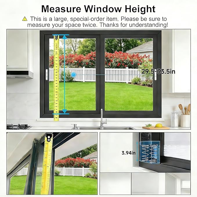 Vertical Window Exhaust Fan for Sliding Windows-Easy Tool-Free Installation - Image 3