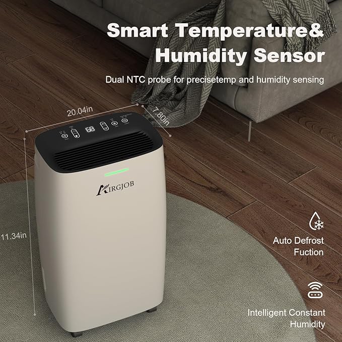 32-Pint Dehumidifier for Basement and Large Room - Image 3
