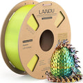 LANDU Silk Tri-Color PLA Filament 1.75mm 1Kg, Triple Color Silk PLA Filament by LANDU