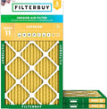 Filterbuy 10x20x1 Air Filter MERV 11 Superior Pet & Allergy Defense, by Filterbuy