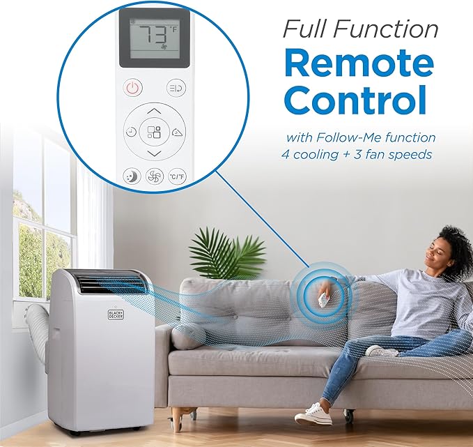BLACK+DECKER Smart Portable Air Conditioner, 000 BTU - Image 4