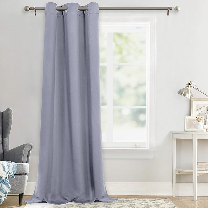 MYSKY HOME Silver Grey Curtains - Image 7