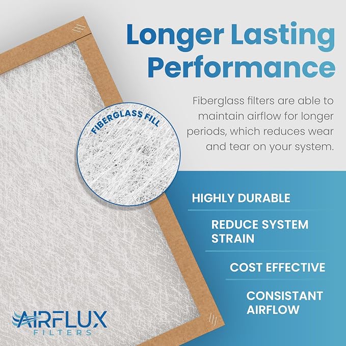 Fiberglass Air Filter -18x24x2Air Filter 12 Pack - Image 3
