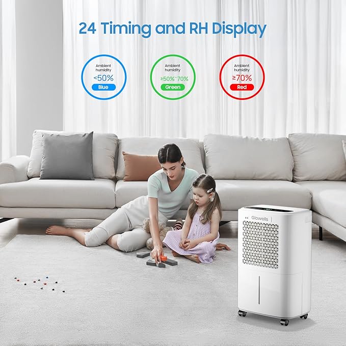 2500 Sq.Ft Dehumidifiers for Home Basement - Image 8