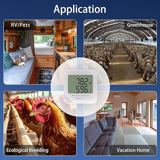 Remote WiFi Temperature & Humidity Sensor, No Subscription 24/7 Remote Temp - Image 8