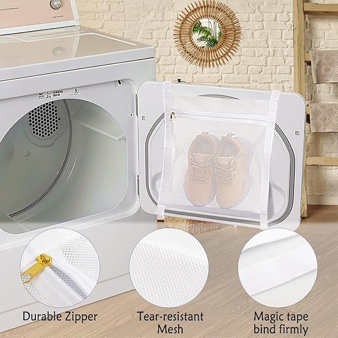 Sneaker Drying Bag, Shoe Dryer Mesh Bags, Sneaker Wash & Dry Net Bag - Image 5