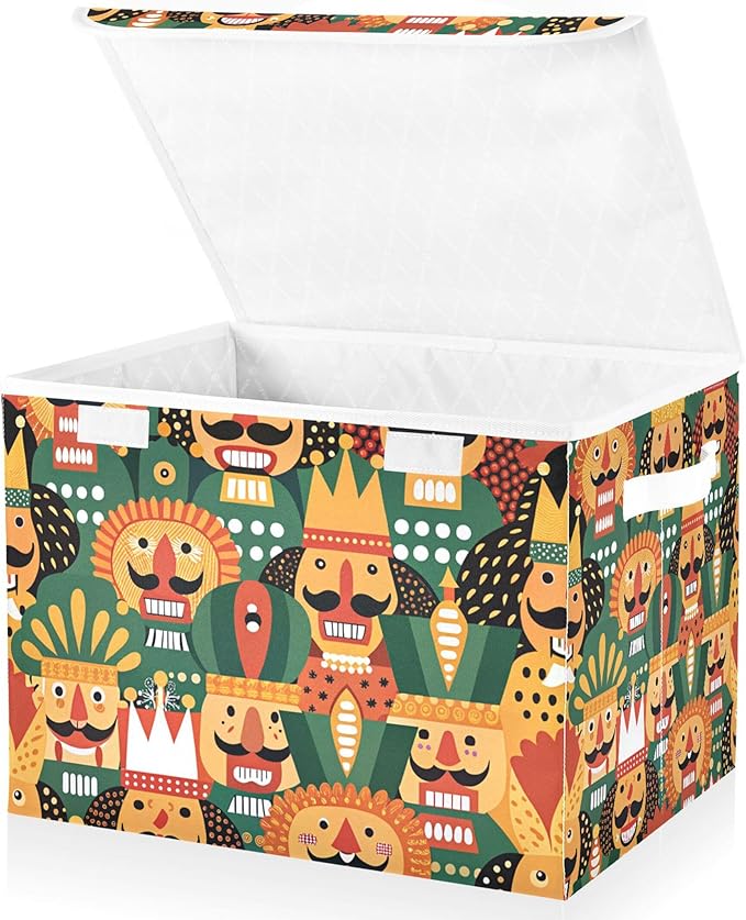 xigua Nutcracker Christmas Storage Bins - Image 2