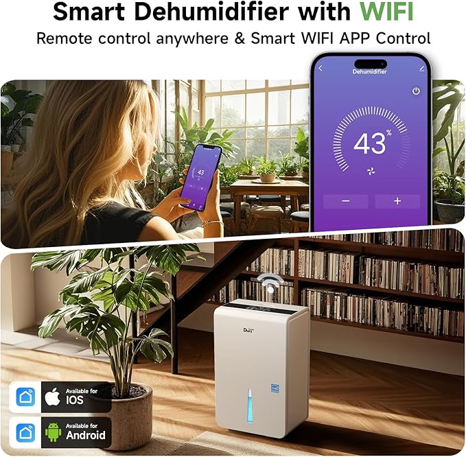 DuraComfort Dehumidifier for Basement Home - Image 3