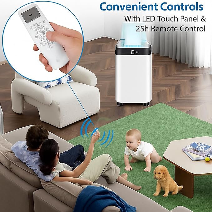 GAOMON 10, 000 BTU Portable Air Conditioner - Image 7