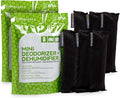 Ever Bamboo Mini Deodorizer & Dehumidifier w/Natural Bamboo Charcoal x 2) by Ever+Bamboo