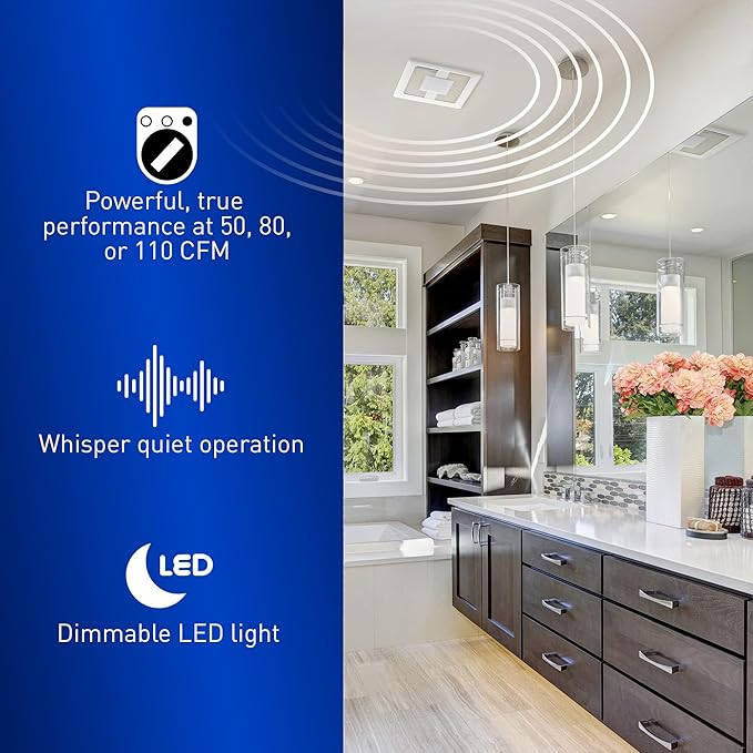Panasonic WhisperCeiling Bathroom Exhaust Fan - Image 5