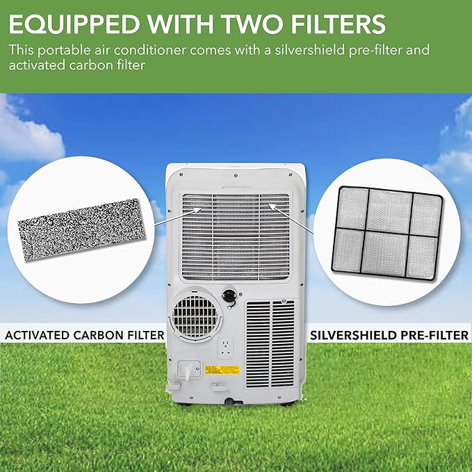 Whynter ARC-148MHP 14, 000 BTU Portable Air Conditioner and 10, 000 BTU - Image 7