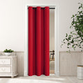 MYSKY HOME Red Blackout Door Curtains by MYSKYHOME